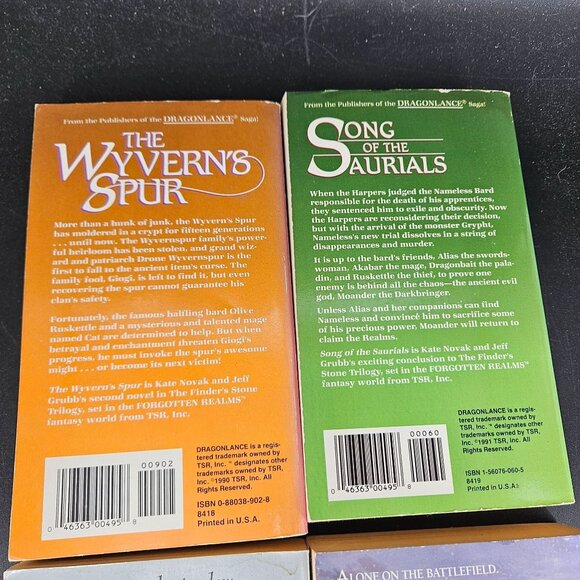 Forgotten Realms Finder Druidhome Fantasy Dungeons Dragons Paperback Book Lot 4 - Picture 5 of 10